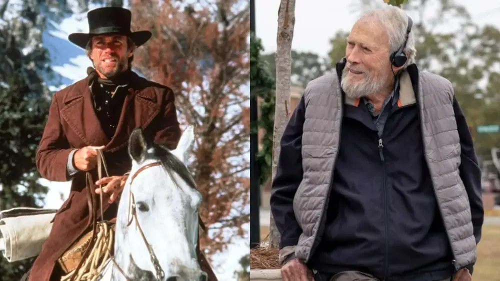 Clint Eastwood — Then (1985) / Now (2026)