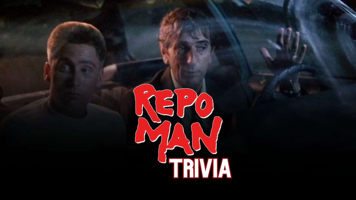 Repo Man (1984) Movie Trivia: A Cosmic Unconsciousness of Oddities