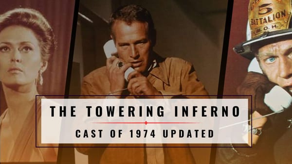 Cast of Towering Inferno (1974) Then and Now