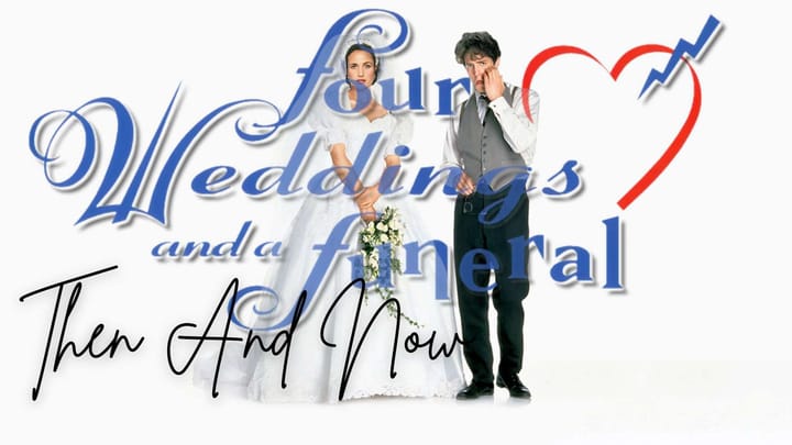 Four Weddings and a Funeral (1994) Cast: Then vs Now – From Big Day Blunders to Enduring Stardom